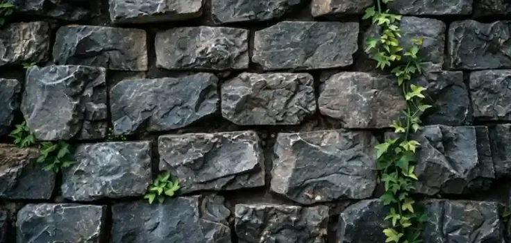 Natursteinmauer